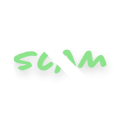 Green scam sign with a white cross symbol on top of it.